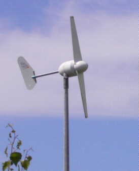 two-bladed turbine on beacon hill